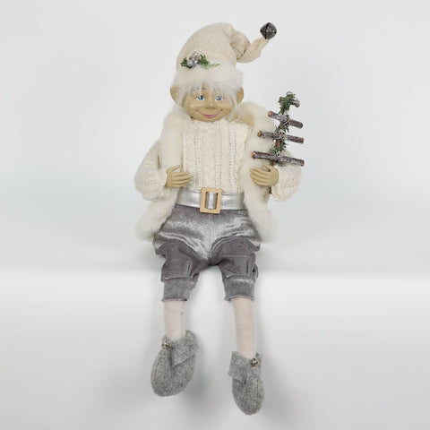 Christmas 9*8*18In Sitting Elf