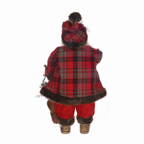 16*10*25'' CHRISTMAS STANDING SANTA DÉCOR