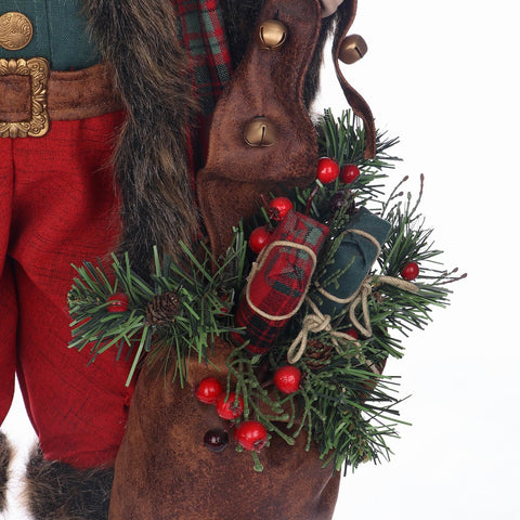 16*10*25'' CHRISTMAS STANDING SANTA DÉCOR