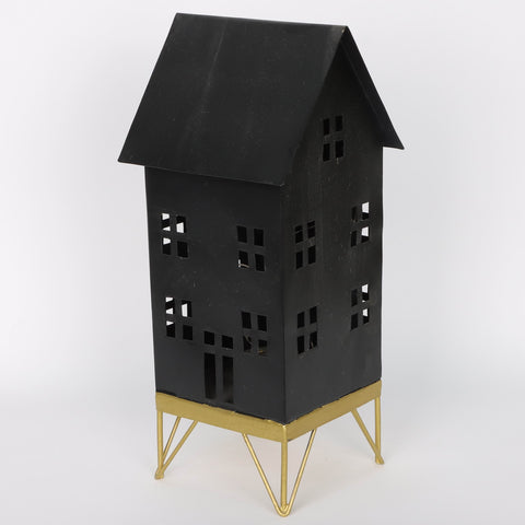 5.5*5.5*12.5''Black Metal House