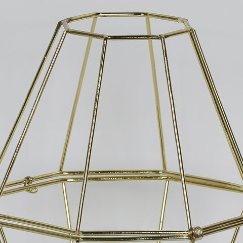 7.5*7.5*10.5''Gold Metal Table Dedor
