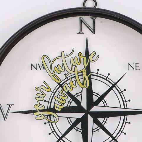 7*2.5*7''Compass Wall Décor