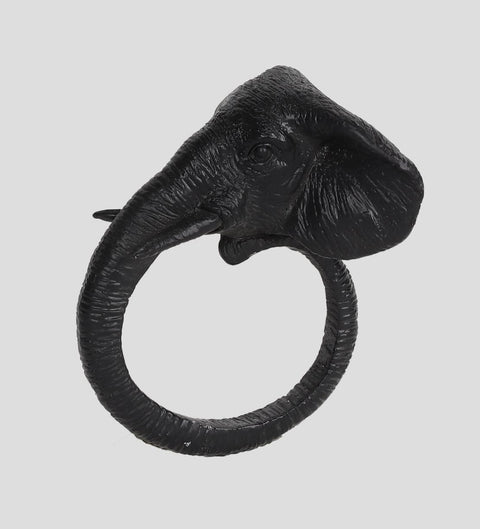 2''X2''X2.75''
Resin Elephant Head Décor