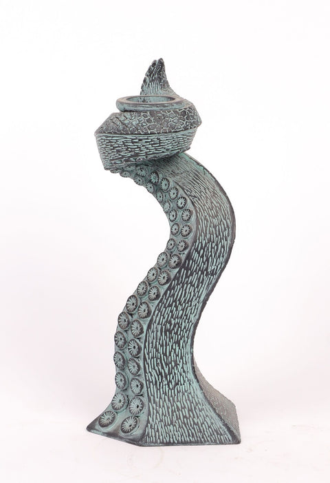 7.25''H Décor serpent en résine