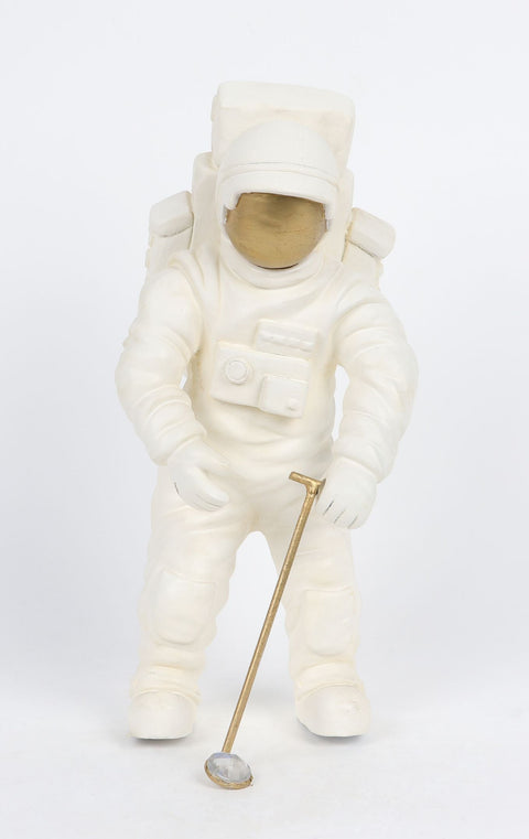5.25''X7.25''X11'' White Astronaut Table Décor