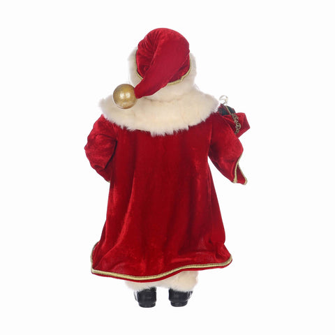 11*7*18'' CHRISTMAS SANTA WITH GIFTS DÉCOR