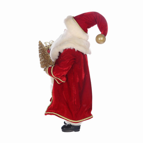 11*7*18'' CHRISTMAS SANTA WITH GIFTS DÉCOR