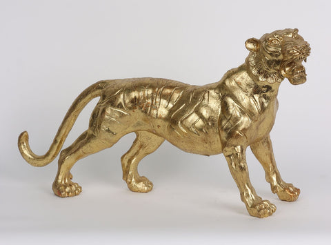 16''X6''X9''
DÉCOR LÉOPARD DORÉ