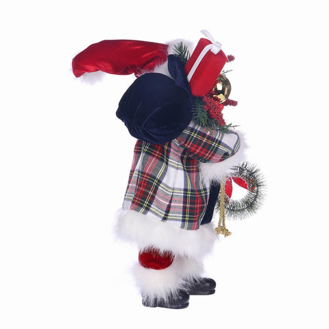 11*9*18'' CHRISTMAS STANDING SANTA DÉCOR