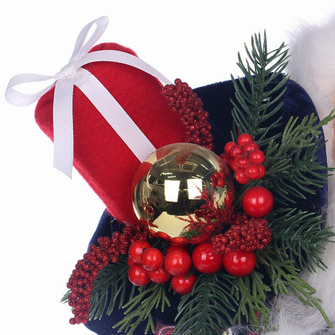 11*9*18'' CHRISTMAS STANDING SANTA DÉCOR