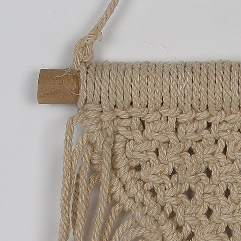 4*0.5*5.5‘’Hand-Knitted Rope Wall Decor