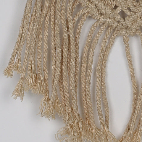 4*0.5*5.5‘’Hand-Knitted Rope Wall Decor