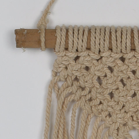 4*0.5*5.5‘’Hand-Knitted Rope Wall Decor