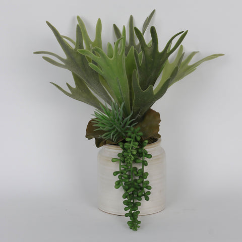 9*9*13''Artificial Green Pot Plant