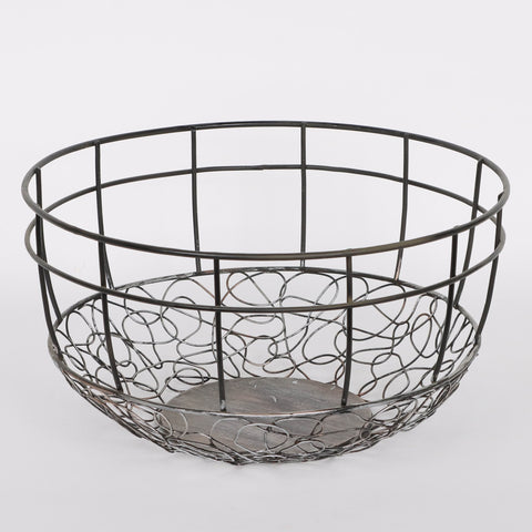 10*5.25''Metal Bowl Décor