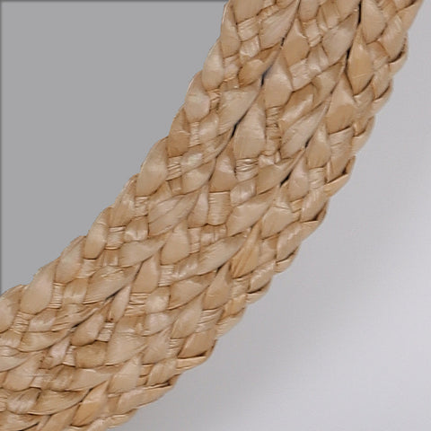 Φ14.5*0.5‘’Rattan Circular Art Mirror Wall Décor