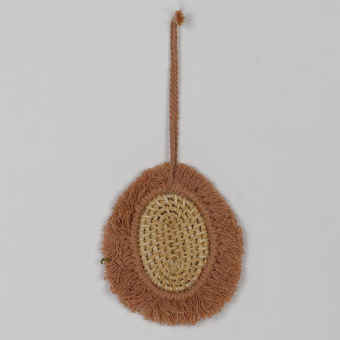 3.25*0.25*3.75‘’Hemp Rope Woven Straw Wall Décor