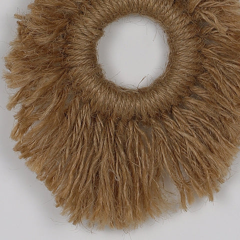 3.75*0.5*4.5‘’Hemp Rope Woven Straw Wall Décor