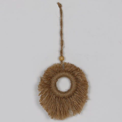 3.75*0.5*4.5‘’Hemp Rope Woven Straw Wall Décor