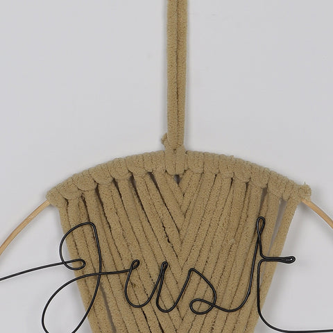 12*1*12‘’Hemp Rope Woven Straw Wall Décor