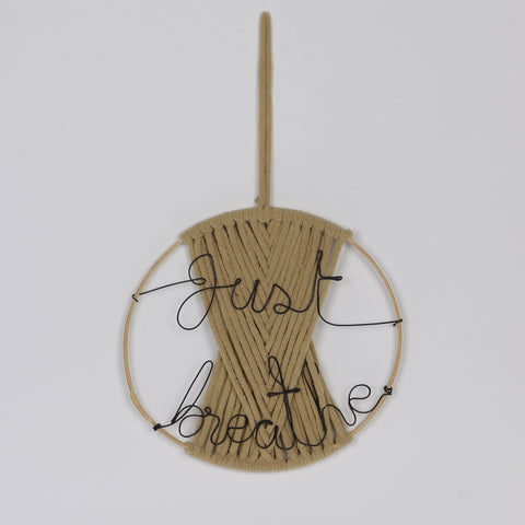 12*1*12‘’Hemp Rope Woven Straw Wall Décor