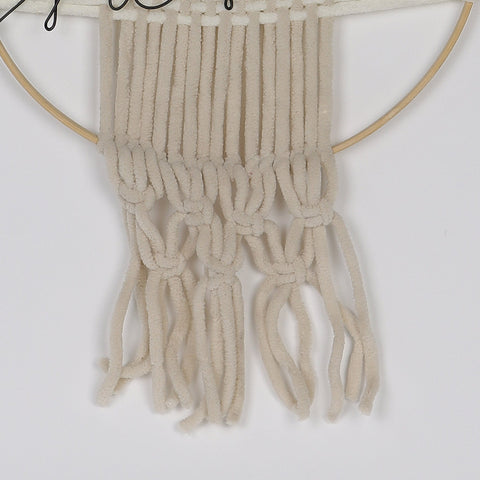 12*1*18.5‘’Hemp Rope Woven Straw Wall Décor