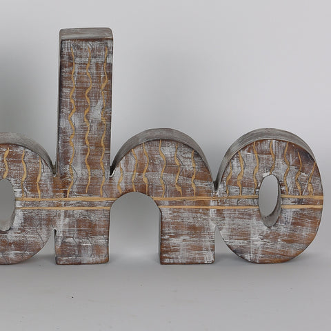 11.75*1*5.125''. "Boho" Table Décor