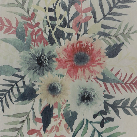 12.75*0.375*16.75''. Frame With Flowers Wall Décor