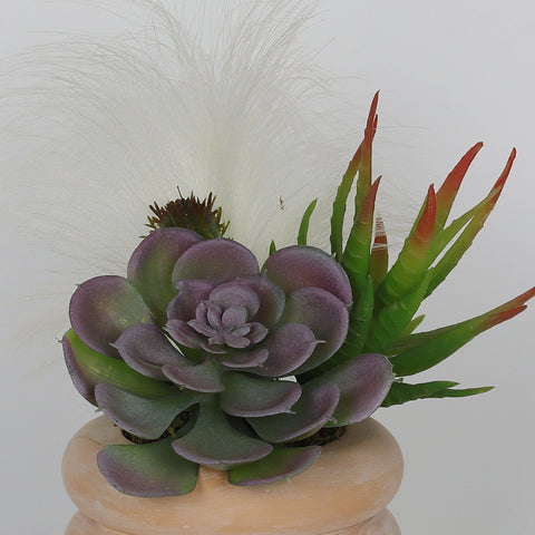 6*4*6''Simulated Succulent Plant Pot Décor
