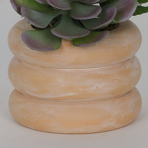 6*4*6''Simulated Succulent Plant Pot Décor