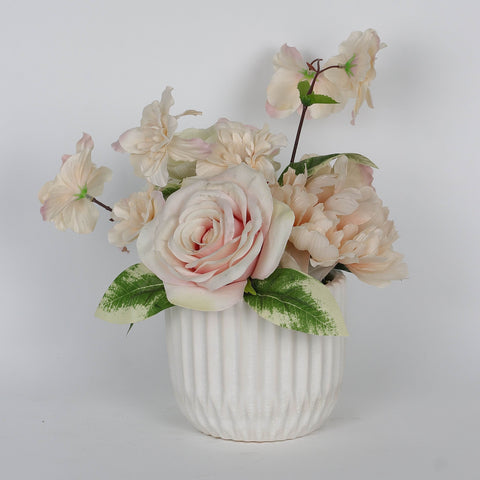 8*8*12''Artificial Flower Pot Décor