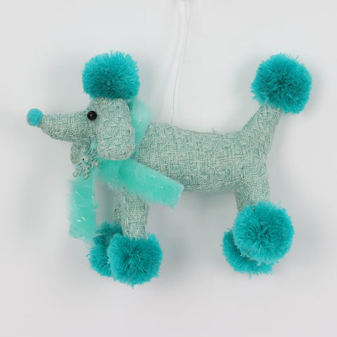 CHRISTMAS 6*3*4.5in BLUE DOG ORNAMENT