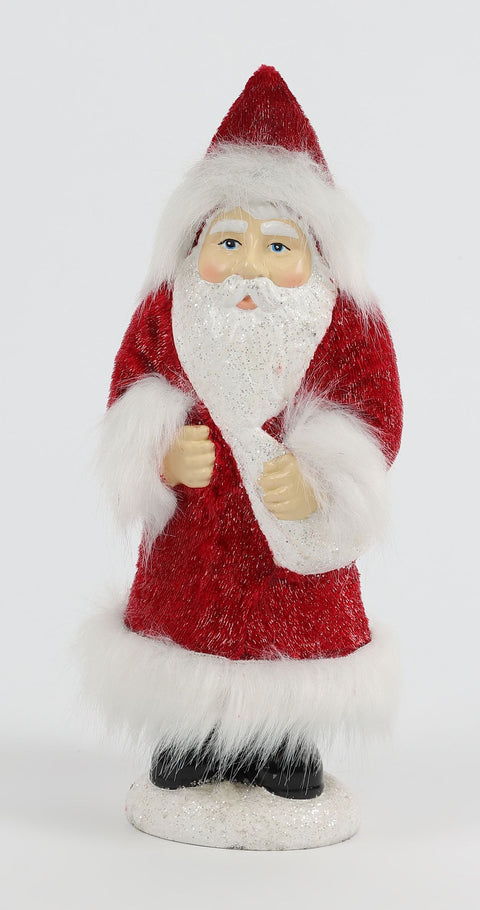 11.5" Red & White Santa Figure