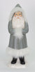 16" Silver & White Santa Claus Figure