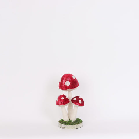 6*6*10.5" 3CT. DÉCOR CHAMPIGNON