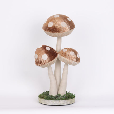 6*6*9.5" 3CT. DÉCOR CHAMPIGNON