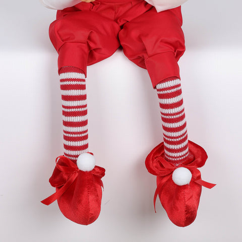 Christmas 10*6*28'' Red/White Elf Décor