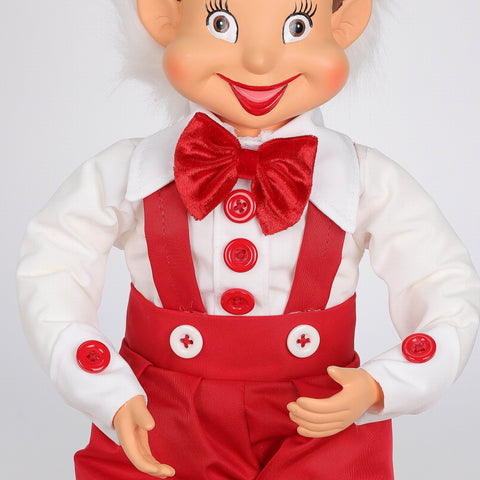Christmas 8*5*20'' Red/White Elf Décor