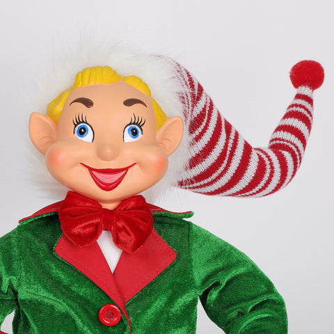Christmas 8*5*20'' Red/Green Elf Décor
