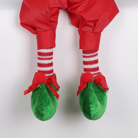 Christmas 8*5*20'' Red/Green Elf Décor