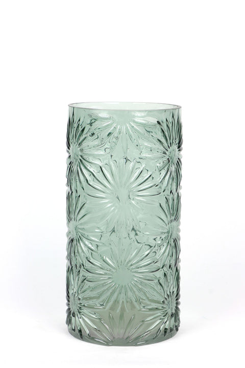 5.875"x12" Glass Vase
