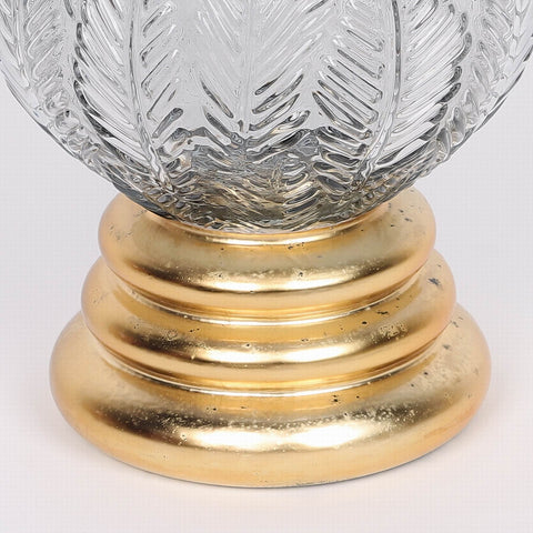 6.5*10.25'' Glass Table Décor