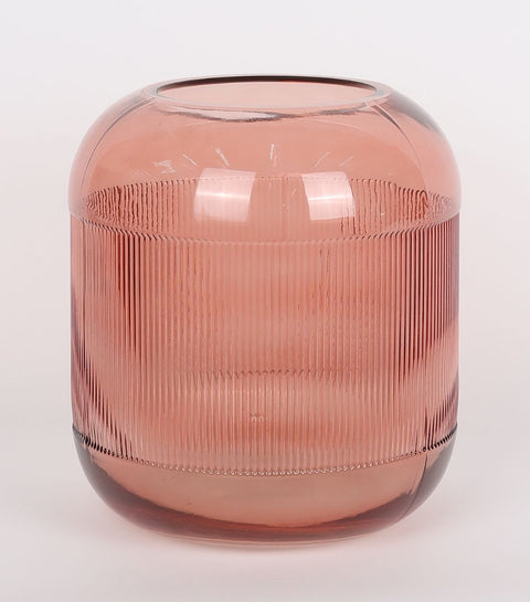 Décor de vase en verre 7.125''x7.75''