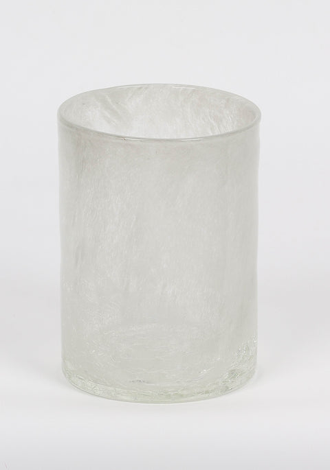 5.75 X 6.75"H Glass Vase