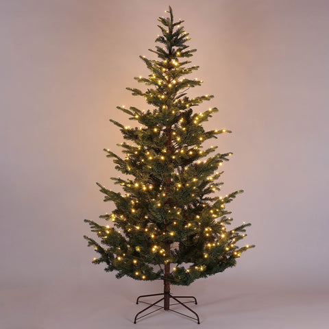 CHRISTMAS 230cm PE/PVC tree w/LED light