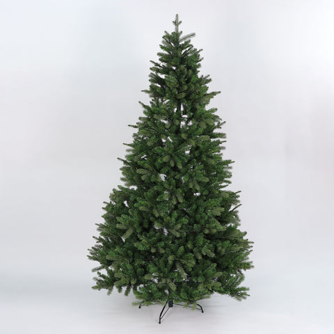 CHRISTMAS 59'' green 8ft  Prelit PE PVC  Tree