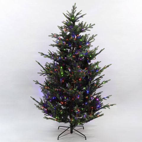 CHRISTMAS 7ft  Prelit PE PVC  Tree
5mm Dual Colored LED 10 Functions

CSA ADAPTOR