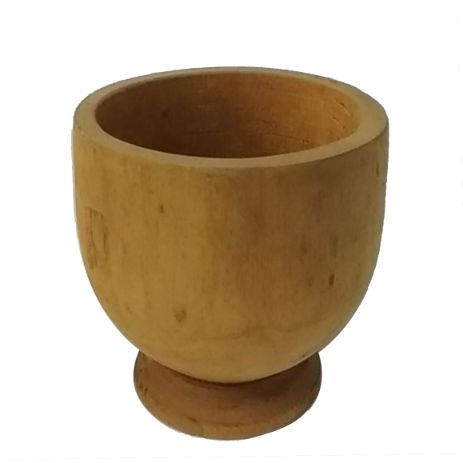 7''X7"X7'' Wood Pot Décor