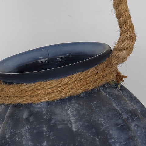 7.75*8‘’Glass Hanging Pot Décor