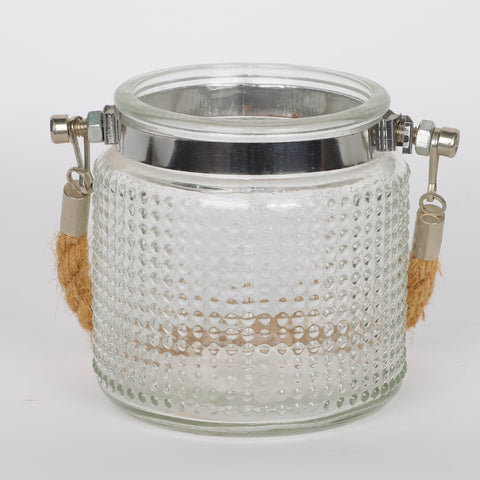 5*3.875*3.875''Glass Lantern Décor